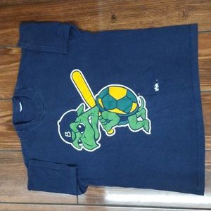 Vintage navy blue Beloit snappers t shirt